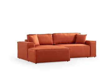 Munehiro Hörnbäddsoffa - Orange - Möbler - Soffa - Bäddsoffa