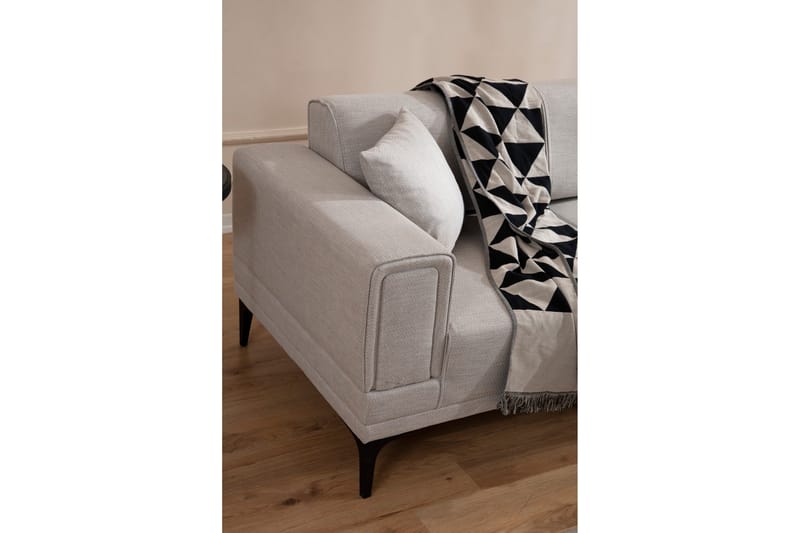 Naoko Bäddsoffa med divan - Beige - Möbler - Soffa - Bäddsoffa