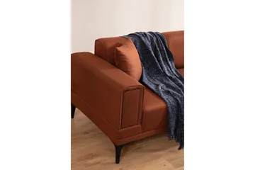 Naoko Bäddsoffa med divan - Röd - Möbler - Soffa - Bäddsoffa