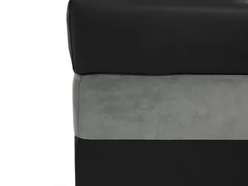 Naoma 4-sits Bäddsoffa divan höger med förvaring - svart - Möbler - Soffa - Bäddsoffa
