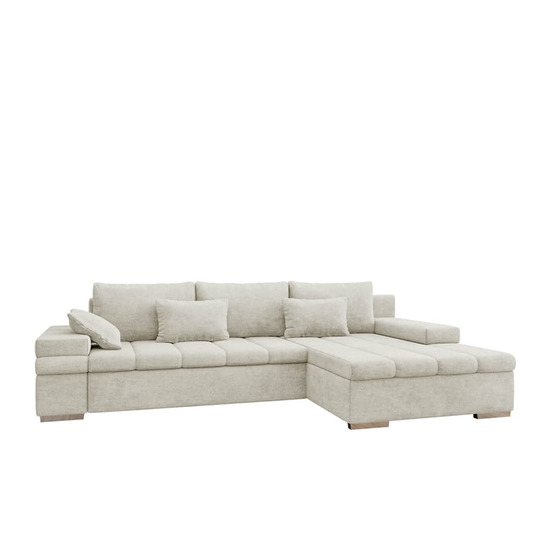 Naoma 4-sits Bäddsoffa divan höger med förvaring - Möbler - Soffa - Bäddsoffa