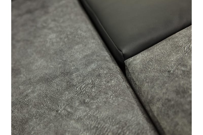 Naoma Bäddsoffa m. Divan 3-sits - Svart/Brun - Möbler - Soffa - Bäddsoffa