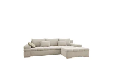 Naoma Bäddsoffa med Divan 4-sits - Beige - Möbler - Soffa - Bäddsoffa