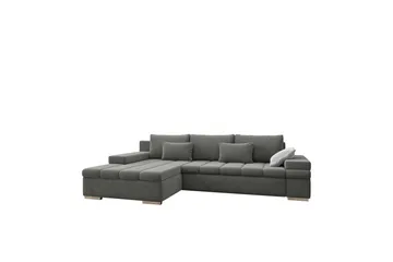 Naoma Bäddsoffa med Divan 4-sits - Grå - Möbler - Soffa - Bäddsoffa
