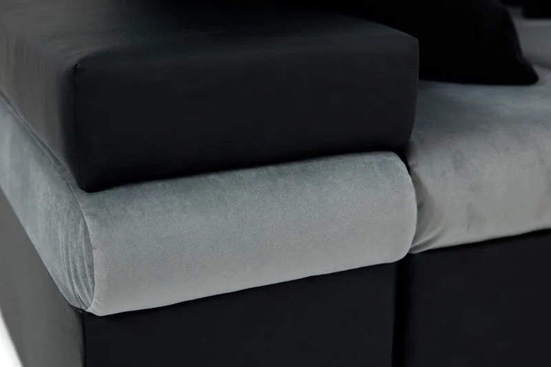Naoma Divanbäddsoffa 310x175x83 cm - Grå - Möbler - Soffa - Bäddsoffa