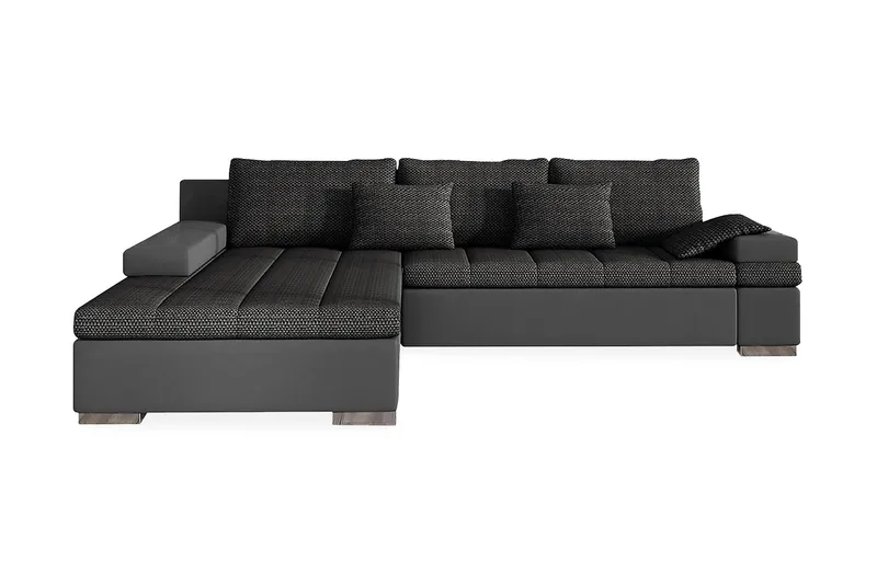 Naoma Divanbäddsoffa 310x175x83 cm - Grå - Möbler - Soffa - Bäddsoffa