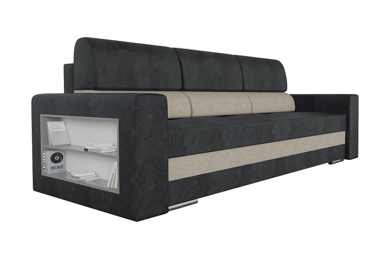 Nemo Bäddsoffa 236x92x88 cm, Grå