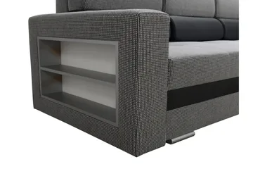 Nemo Bäddsoffa 236x92x88 cm - Grå - Möbler - Soffa - Bäddsoffa