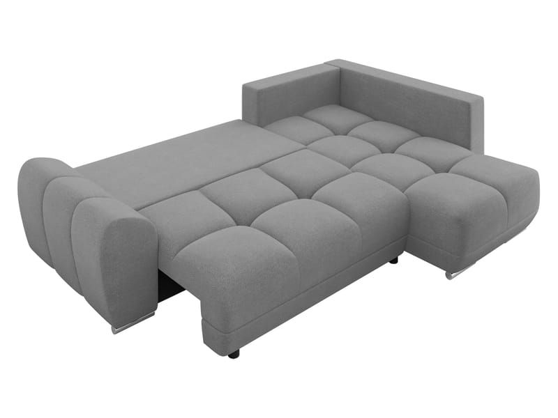 Ostra 4-sits Bäddsoffa divan med vänster förvaring - Brun - Möbler - Soffa - Bäddsoffa