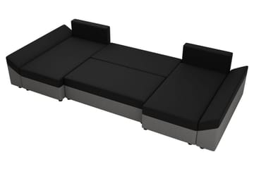 Ovadia 5-sits Bäddsoffa - Röd/Svart - Möbler - Soffa - Bäddsoffa