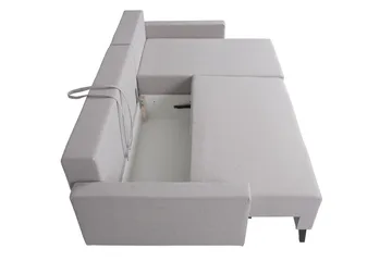 Oviedo Hörnsoffa - Grå - Möbler - Soffa - Bäddsoffa