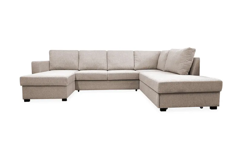 Paris U-Bäddsoffa - Beige - Möbler - Soffa - Bäddsoffa