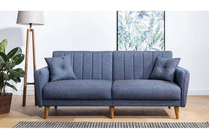 Pattyn Bäddsoffa 3-sits - Mörkblå - Möbler - Soffa - Bäddsoffa