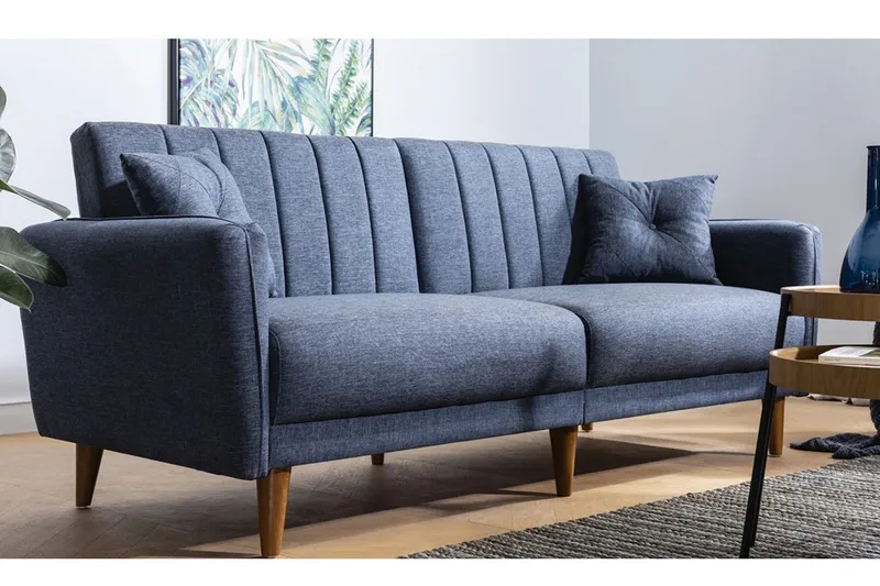 Pattyn Bäddsoffa 3-sits - Mörkblå - Möbler - Soffa - Bäddsoffa