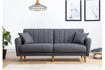 Pattyn Bäddsoffa 3-sits - Mörkgrå - Möbler - Soffa - Bäddsoffa