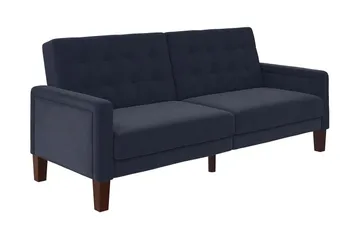 Porter 2-sits Bäddsoffa Linneblå - Dorel Home - Möbler - Soffa - Bäddsoffa - Bäddsoffa 2 sits