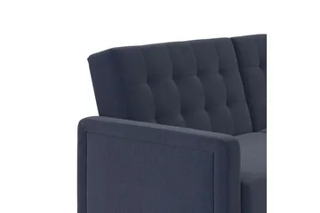 Porter 2-sits Bäddsoffa Linneblå - Dorel Home - Möbler - Soffa - Bäddsoffa - Bäddsoffa 2 sits
