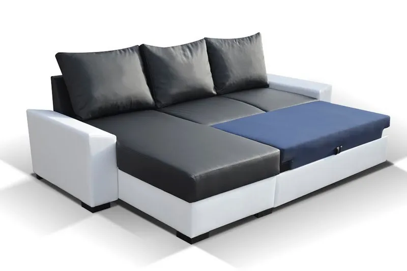 Portomouro Bäddsoffa med Divan - Beige/Brun - Möbler - Soffa - Bäddsoffa