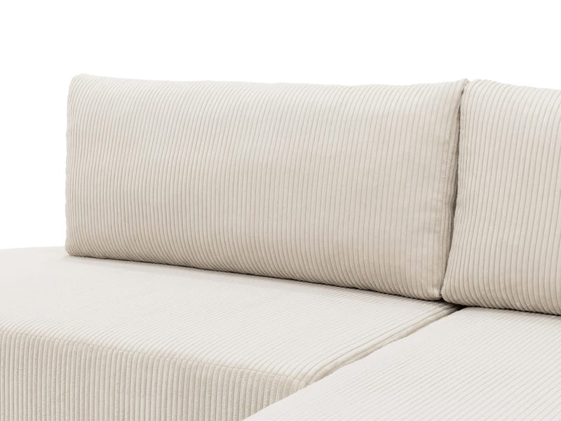 Pryda 4-sits Bäddsoffa divan höger med förvaring - Möbler - Soffa - Bäddsoffa