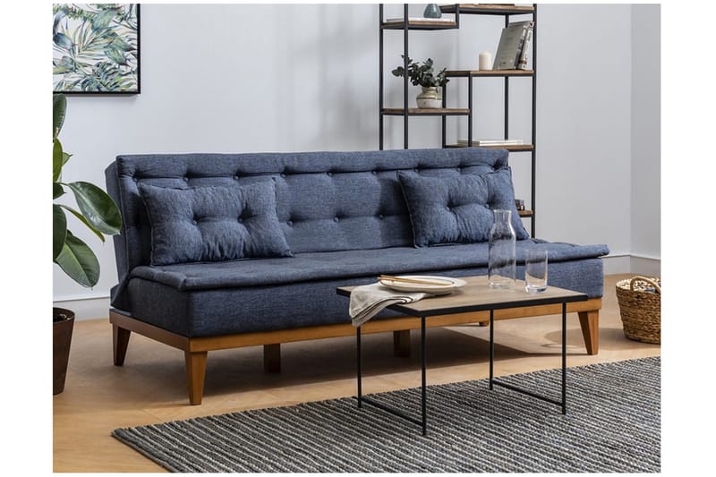 Raguel Bäddsoffa 3-sits - Mörkblå - Möbler - Soffa - Bäddsoffa