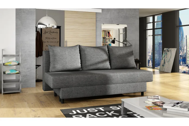 Rayez Bäddsoffa - Grå - Möbler - Soffa - Bäddsoffa