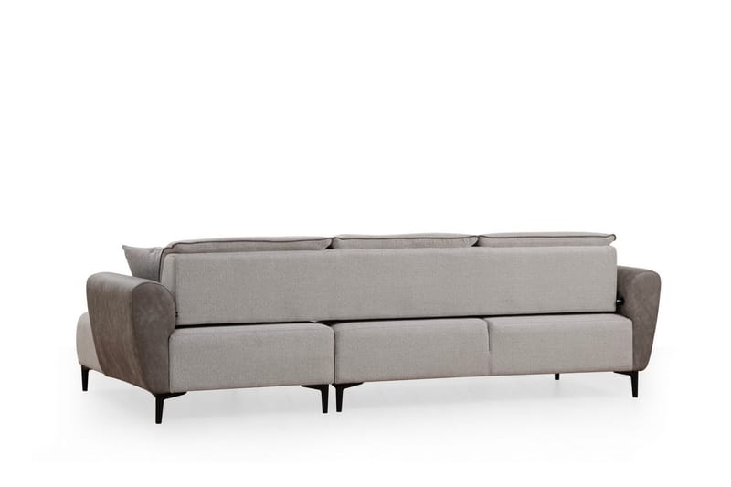 Rebelo Bäddsoffa med divan - Grå - Möbler - Soffa - Bäddsoffa