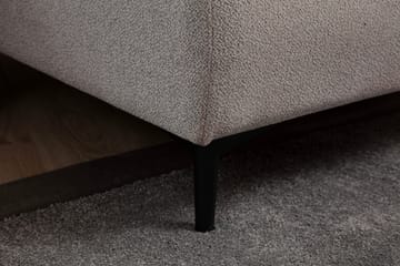 Rebelo Bäddsoffa med divan - Grå - Möbler - Soffa - Bäddsoffa
