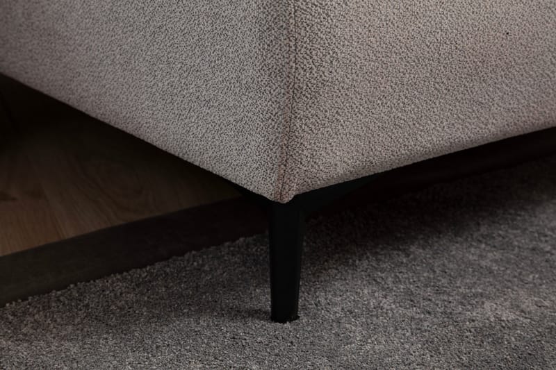 Rebelo Bäddsoffa med divan - Grå - Möbler - Soffa - Bäddsoffa