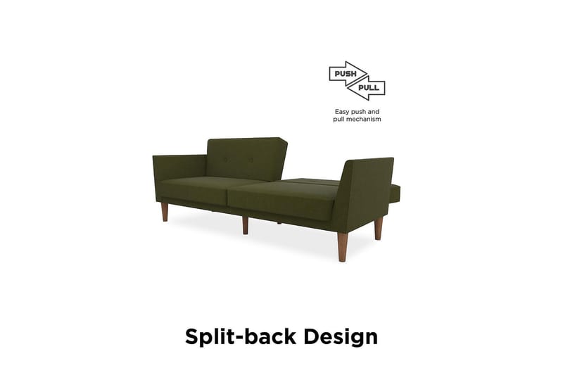 Regal 2-sits Bäddsoffa Grön - Novogratz - Möbler - Soffa - Bäddsoffa