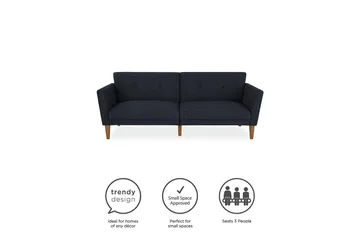 Regal 2-sits Bäddsoffa Marinblå - Novogratz - Möbler - Soffa - Bäddsoffa