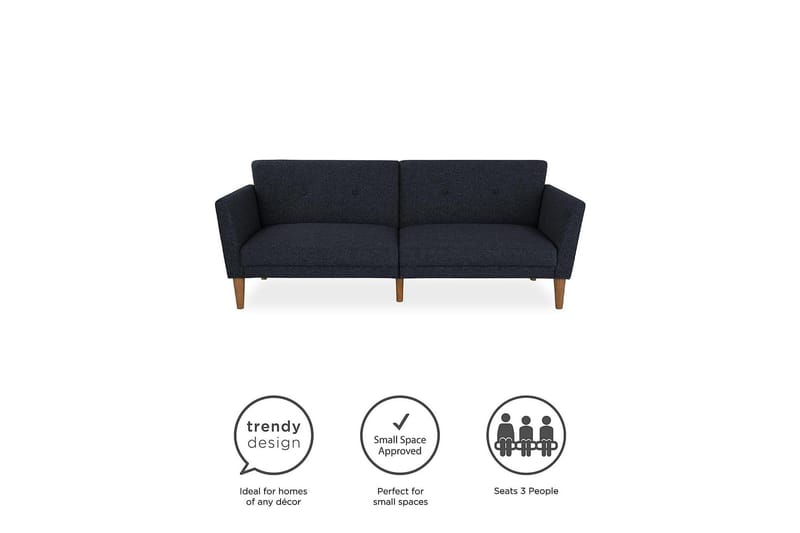 Regal 2-sits Bäddsoffa Marinblå - Novogratz - Möbler - Soffa - Bäddsoffa