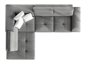 Reginia 4-sits Bäddsoffa med Schäslong och förvaring - Möbler - Soffa - Bäddsoffa