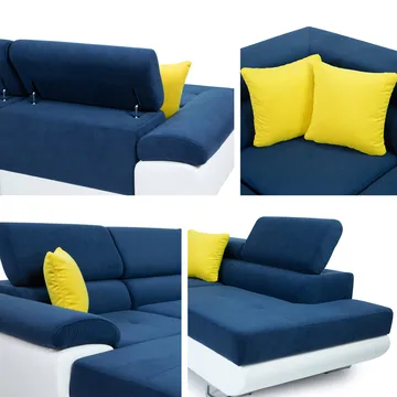 Reginia 5-sits U-Bäddsoffa med förvaring - Möbler - Soffa - Bäddsoffa