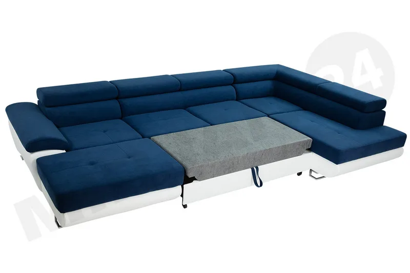 Reginia Bäddsoffa m. Divan och Schäslong Förvaring 4-sits - Brun - Möbler - Soffa - Bäddsoffa