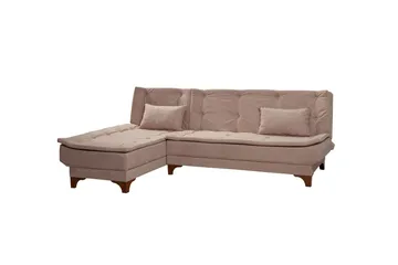 Riversdale Bäddsoffa m. Divan 4-sits - Grå - Möbler - Soffa - Bäddsoffa