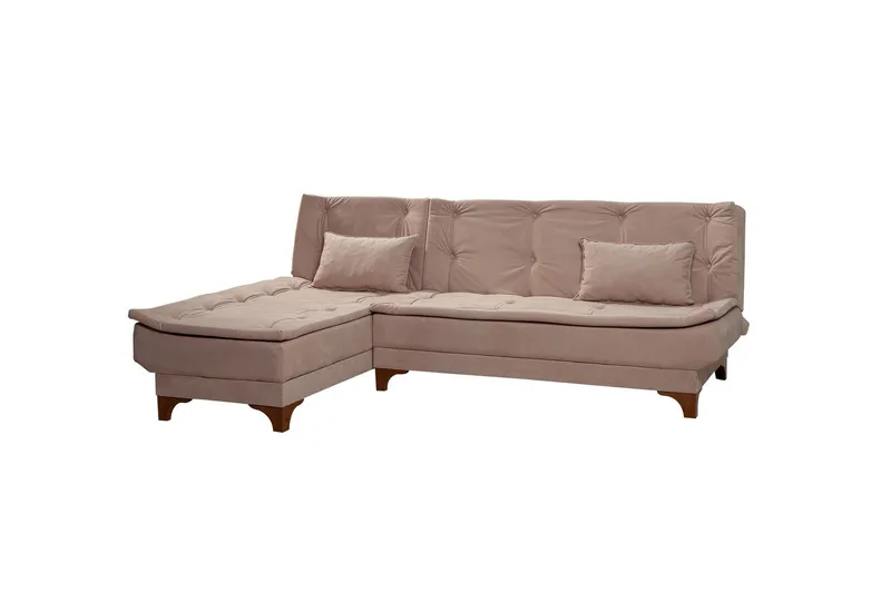 Riversdale Bäddsoffa m. Divan 4-sits, Grå