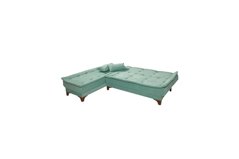 Riversdale Bäddsoffa m. Divan 4-sits - Havsgrön - Möbler - Soffa - Bäddsoffa