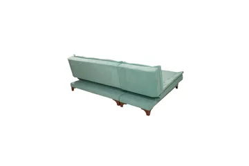Riversdale Bäddsoffa m. Divan 4-sits - Havsgrön - Möbler - Soffa - Bäddsoffa