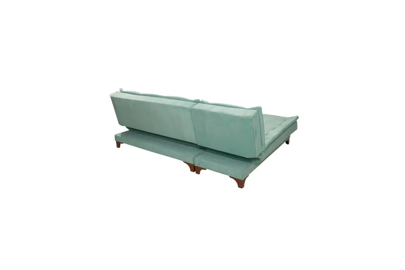 Riversdale Bäddsoffa m. Divan 4-sits - Havsgrön - Möbler - Soffa - Bäddsoffa