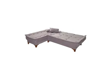 Riversdale Bäddsoffa m. Divan 4-sits - Ljusgrå - Möbler - Soffa - Bäddsoffa