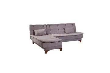 Riversdale Bäddsoffa m. Divan 4-sits - Ljusgrå - Möbler - Soffa - Bäddsoffa