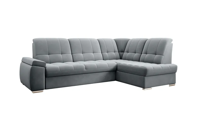 Sajana Bäddsoffa m. Schäslong 3-sits - Grå - Möbler - Soffa - Bäddsoffa