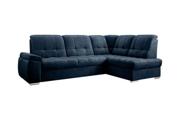 Sajana Bäddsoffa m. Schäslong 3-sits - Mörkblå - Möbler - Soffa - Bäddsoffa