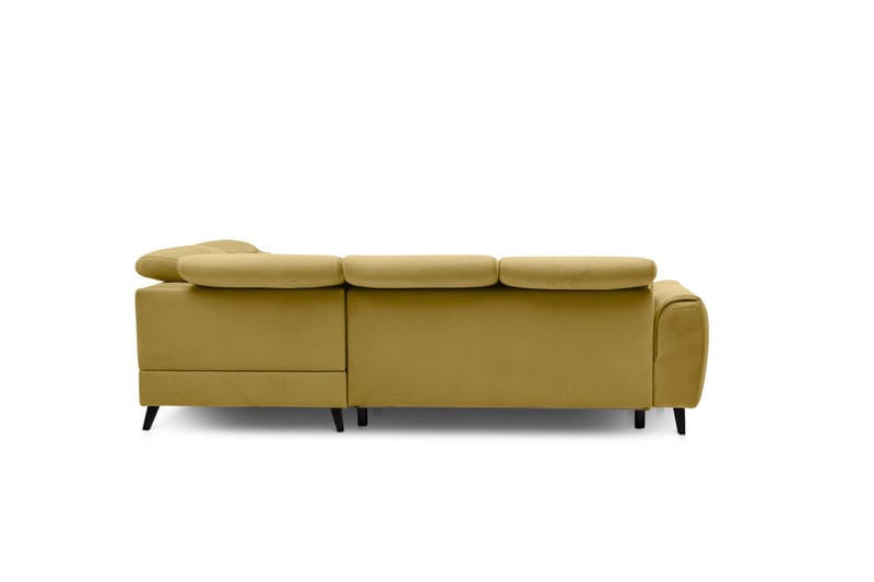 Sajda Bäddsoffa m. Schäslong 3-sits - Gul - Möbler - Soffa - Bäddsoffa