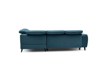 Sajda Bäddsoffa m. Schäslong 3-sits - Mörkblå - Möbler - Soffa - Bäddsoffa