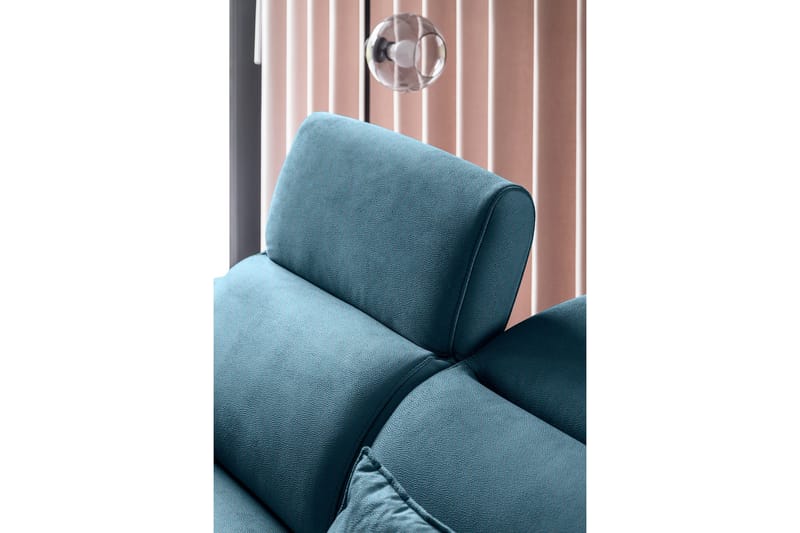 Sajda Bäddsoffa m. Schäslong 3-sits - Mörkblå - Möbler - Soffa - Bäddsoffa