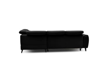 Sajda Bäddsoffa m. Schäslong 3-sits - Svart - Möbler - Soffa - Bäddsoffa