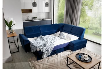 Sajmon Bäddsoffa m. Schäslong 3-sits - Grå - Möbler - Soffa - Bäddsoffa