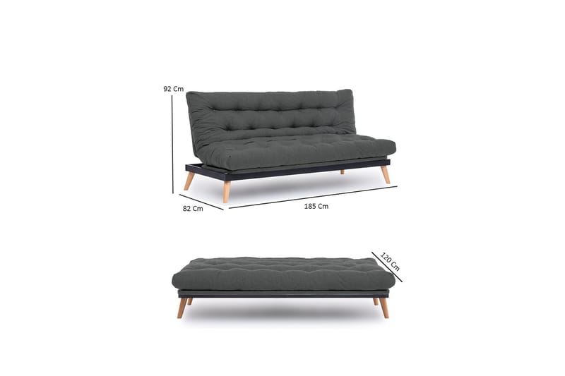 Saki Bäddsoffa - Green - Möbler - Soffa - Bäddsoffa