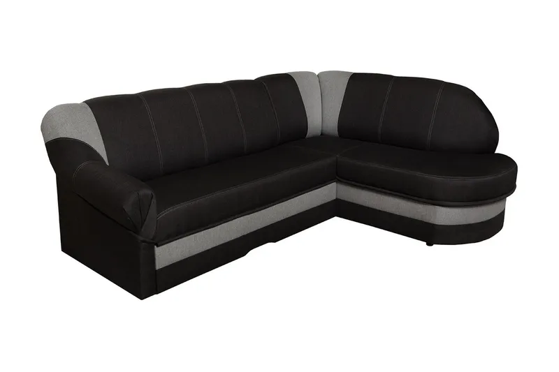 Sandra Hörnbäddsoffa - Svart - Möbler - Soffa - Bäddsoffa